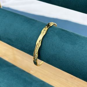 Jxx Luxury Dubai Jewelry <b>24K</b> <b>Gold</b> Plated <b>Bracelet</b> for Women Wholesale Fashionable Bangle - Product Image 5