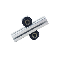 Rouleau de guidage mobile OX 4040 pour profilé en aluminium à rainure en T, pièce d'assemblage de poulie, rouleau de guidage de convoyeur 1 pièce pour l'automatisation de l'assemblage