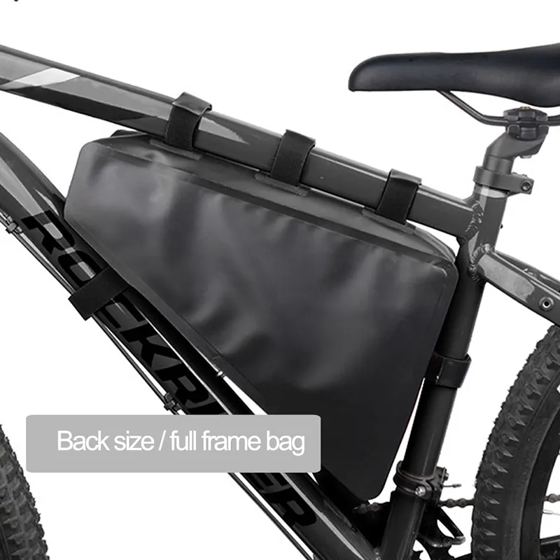 Outdoor Bags Battery Storage Triangle Bag Bicycle Tube Frame Oxford Fabric Cycling Mountain bike accessories bag Bike Pouch