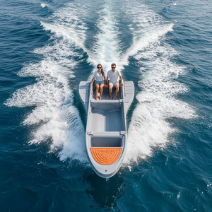 Yacht Sportivo Rigido Yak Outdoors, <span class=keywords><strong>Barca</strong></span> da Pesca Pieghevole Leggera in PE, <span class=keywords><strong>Barca</strong></span> a Remi Montabile su Veicolo con Funzionalità di Deriva - Product Image 5