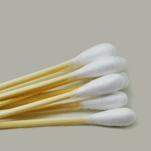 Hisopos Médicos de Algodón Huashikang 12cm 400 Unidades Estériles Desechables para Desinfección de Heridas - Product Image 3