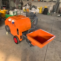 Machine de pulvérisation de béton et de mortier automatique mini portable à pompe à piston, idéale pour murs et plafonds – Offre Spéciale