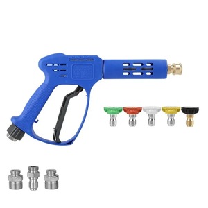 High <b>Pressure</b> Washer Gun 5 Color Nozzles Max 5000PSI Power Car Wash <b>Sprayer</b> with Adapters - Product Image 6