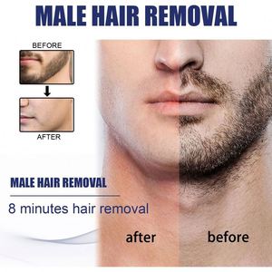 Crema Depilatoria <span class=keywords><strong>EELHOE</strong></span> para Hombre, para Axilas, Partes Íntimas y Piernas, Indolora, Elimina Rápidamente el Vello, Refrescante - Product Image 4