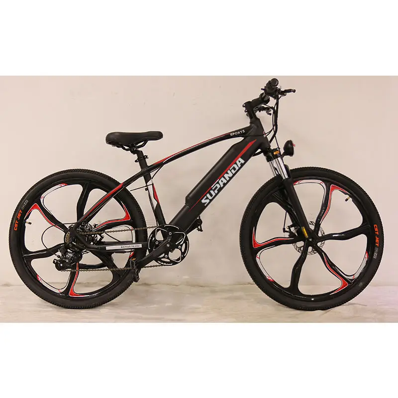 Yetişkinler için orta sürücü 48V 10Ah pil 29 e bisiklet karbon e bisiklet mtb bisiklet