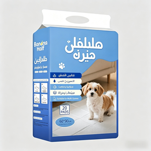 Tapis d'entraînement jetables extra larges <span class=keywords><strong>pour</strong></span> animaux de compagnie 60x90cm, absorbants, anti-fuites, <span class=keywords><strong>pour</strong></span> chiots, <span class=keywords><strong>prix</strong></span> direct usine - Product Image 4