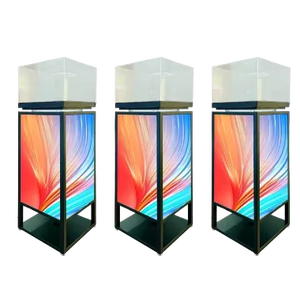 จอแสดงผล LED แบบตั้งพื้นพร้อมเคาน์เตอร์ดิจิทัลสำหรับโฆษณา จอแนวตั้ง เหมาะสำหรับงานแสดงสินค้าและร้านค้าปลีก - Product Image 2
