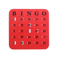 Jeu de cartes de bingo éducatif ZS-PC0056 au design original, 5 couleurs, impression numérique, sélecteur de numéros, logique, réflexion, intelligence