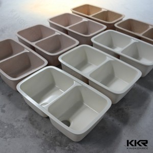 <span class=keywords><strong>De</strong></span> estilo italiano, piedra Artificial blanco diseño <span class=keywords><strong>de</strong></span> superficie sólida <span class=keywords><strong>de</strong></span> fregadero <span class=keywords><strong>de</strong></span> la <span class=keywords><strong>cocina</strong></span> - Product Image 3