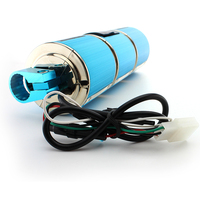 Amplificador de Manillar para Motocicleta de 600 W, Resistente al Agua, con Radio Estéreo BT, Reproductor MP3, USB, FM, Altavoz Auxiliar con Sistema de Audio