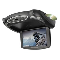 Écran portable de 10,1 pouces pour le toit de la voiture, pour lecteur DVD, moniteur HD AV, télévision, grand angle de vue, fonction RGB, lecteur d'appui-tête en option