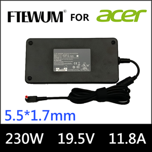 Adaptateur secteur pour ordinateur portable FTEWUM 230W, <span class=keywords><strong>chargeur</strong></span> 19.5V 11.8A compatible avec <span class=keywords><strong>Acer</strong></span> N17C1 N18W3 N20C1 <span class=keywords><strong>NITRO</strong></span> <span class=keywords><strong>5</strong></span> AN517-41 PREDATOR ADP-230CB B - Product Image 2