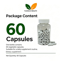 Commande en gros de capsules de Shilajit de l'Himalaya, formule personnalisée, complément alimentaire pour adultes, soutien naturel de la santé intestinale