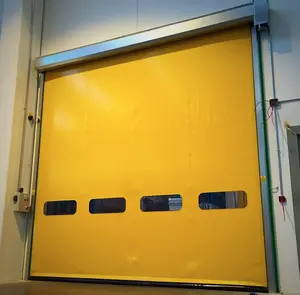 Fabricants de portes à obturation rapide à grande vitesse Vente directe porte à enroulement à grande vitesse porte automatique industrielle