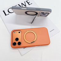Kedatangan Baru untuk Casing Ponsel 17 16 15 Pro Max, Penyangga Putar Magnetik, Pelindung Tipis, Aksesoris Ponsel