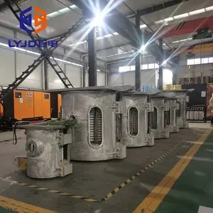 industrial electric medium frequency 50kg induction melting furnace for smelting iron copper steel