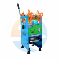 Machine manuelle de scellage de tasse d'équipement électrique de thé de bulle pour des composants durables de noyau de roulement d'emballage de carton de boissons