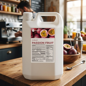 <b>Passion</b> <b>Fruit</b> <b>Syrup</b> Taiwan Premium Halal Certified 5kg Bottle Bubble Tea Ingredients - Product Image 3
