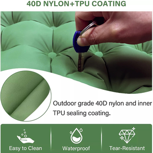 2025 חם מכירת קומפקטי ulight מתנפחים כרית שינה מחנאות עם משאבת אוויר מובנית מזרן קמפינג שינה - Product Image 2