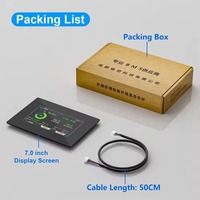 Écran d'affichage HD de 4,3 pouces JKBMS LCD-4.3-TTL-P V19 pour la série JKBMS PB BMS SOC, moniteur de tension de batterie OEM