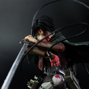 Anime <span class=keywords><strong>Attack</strong></span> <span class=keywords><strong>On</strong></span> Titan Figures Levi Ackerman Figures Levi 20Cm Model PVC Toy - Product Image 6