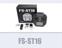 Émetteur radio Flysky FS-ST16 16 canaux, protocole ANT, écran couleur IPS 3,5 pouces, double antenne pour drone FPV RC, avion, voiture, bateau