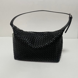 Wholesale Ladies Trendy Vintage High-end Handwoven PU Leather Zipper Closure Eco-Friendly Waterproof Shoulder <b>Bags</b> for <b>Women</b> - Product Image 2