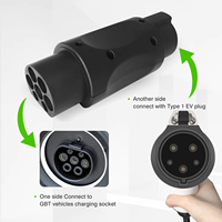Adaptateur de charge pour véhicule électrique, état neuf, Type 1 vers GBT, courant nominal 32A, connecteur adaptateur de chargeur EV
