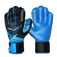 Nouveaux gants de gardien de but de football de sport, taille 6, latex super doux, protection des doigts, gants d'entraînement pour gardien de but