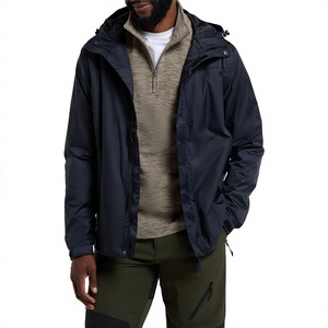 Veste coupe-vent légère pour l'extérieur, broderie de logo personnalisée, vêtements de randonnée, veste zippée décontractée, fabricant - Product Image 1