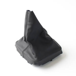 Pommeau de levier de vitesse en cuir pour Volkswagen Golf 5, couvercle de levier de vitesse pour transmission manuelle, accessoire de voiture lavable - Product Image 1