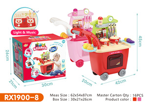 Kit de maquillaje para niños, juego de tocador de <span class=keywords><strong>princesa</strong></span> y peluquería para niños, escritorio de maquillaje de moda, juego de salón de belleza, kit de salón de belleza para niñas y niños - Product Image 5