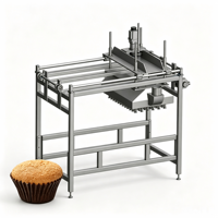 Machine de démoulage automatique industrielle ADMF à ventouses sous vide pour le démoulage du pain, commande PLC pour ligne de production de boulangerie