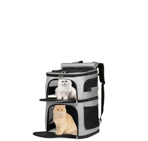 BSCI Factory Factory custom 2-in-1 pet bag Fashion and convenient outdoor travel <b>backpack</b> for <b>cats</b> and dogs pet carrier - Product Image 3