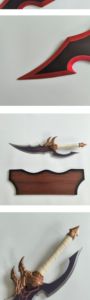 <span class=keywords><strong>50</strong></span>-60cm 2 unids/set Solo nivelación Anime Real Metal espada <span class=keywords><strong>Katana</strong></span> juguete fiesta Cosplay Props Sung Jin-Woo Katanas ESPADA DE ACERO INOXIDABLE - Product Image 3