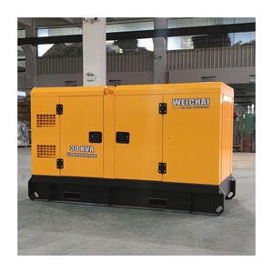 24kw חזק 30kw 40kw 50kw גנרטור דיזל שותק להגדיר עם 1 שנה אחריות רעש נמוך שיעור צריכת דלק גבוהה - Product Image 5