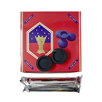 YKS Easy Lite 40mm Ronde Zwarte Houtskool Rookloos Geurloos 50-70min Langere Brandtijd Shisha Kolen