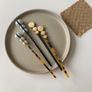 Horquilla Diaria de Perlas, Sencilla, Moderna y Elegante, para Moño, Estilo Antiguo, Accesorio para el Cabello, Personalizable - Product Image 2