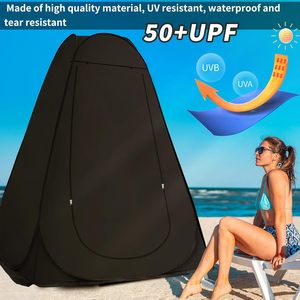 Carpas portátiles desplegables para baño y bronceado en spray, con base impermeable - Product Image 3
