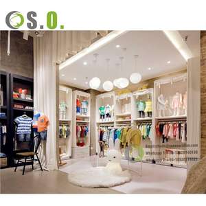 Fantaisie Enfants Magasin Conception Enfants Vêtements Étagères Boutique Meubles Affichage Vêtements Suspendus Rack - Product Image 2