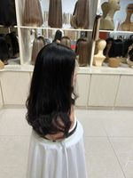 Peluca Kosher Certificada Natural Negra con Ondas Suaves, 100% Cabello Humano, Encaje HD, Invisible y Realista para Mujer, Venta al por Mayor