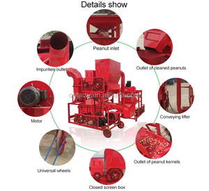Hot Bán đậu phộng vỏ lạc Máy chế biến lạc bóc vỏ máy - Product Image 6