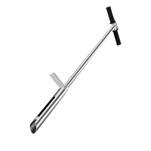 Dapat disesuaikan kualitas tinggi 304 tabung baja tahan karat t-handle casing tanah dengan ejektor dan Pedal - Product Image 3