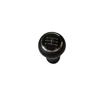 Pomo de palanca de cambios ergonómico de cuero para Citroen Peugeot 206 207 307 - Product Image 4