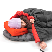 Fabricant ultraléger portable sac de couchage en duvet de canard imperméable pour l'extérieur sac de couchage en duvet d'oie de camping unique