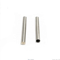 Sensor Suhu Berkualitas Tinggi Bahan Stainless Steel 6x50mm 6x30mm Selubung Tahan Air PT100 NTC DS18B20 Kepala Tabung Baja