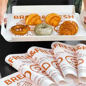 Customizable Disposable Baking <b>Paper</b>, Food-grade Single-sided Coated <b>Paper</b>, Suitable for Sandwich and Bread Packaging - Product Image 2