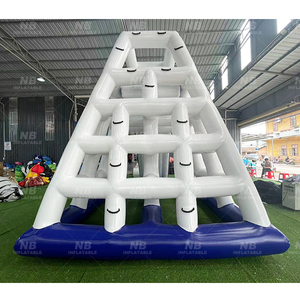 <b>Inflatable</b> Water Rock Climbing Wall/tower Slide Outdoor Sports Equipment With and Tower Park for Sea <b>Inflatable</b> Iceberg Inflatab - Product Image 3
