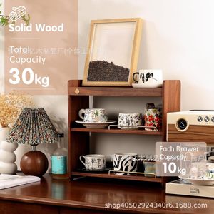 Kaotgot Wooden <b>Shelf</b> 3 Tier Countertop Storage <b>Rack</b> For Kitchen Desktop Display Organizing - Product Image 3
