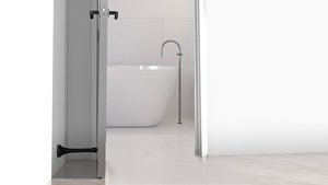 3-1/4 hiện đại di động an toàn cửa dừng âm thanh làm giảm dễ dàng cài đặt mùa xuân cửa stopper phòng tắm sắt cửa stoppers với cao su - Product Image 5